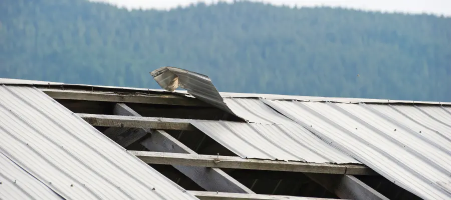 Commercial Roof Storm Damage