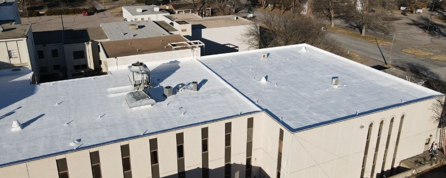 Solid Rock Companies are experts at spray foam roofing in Wichita and South Central Kansas.